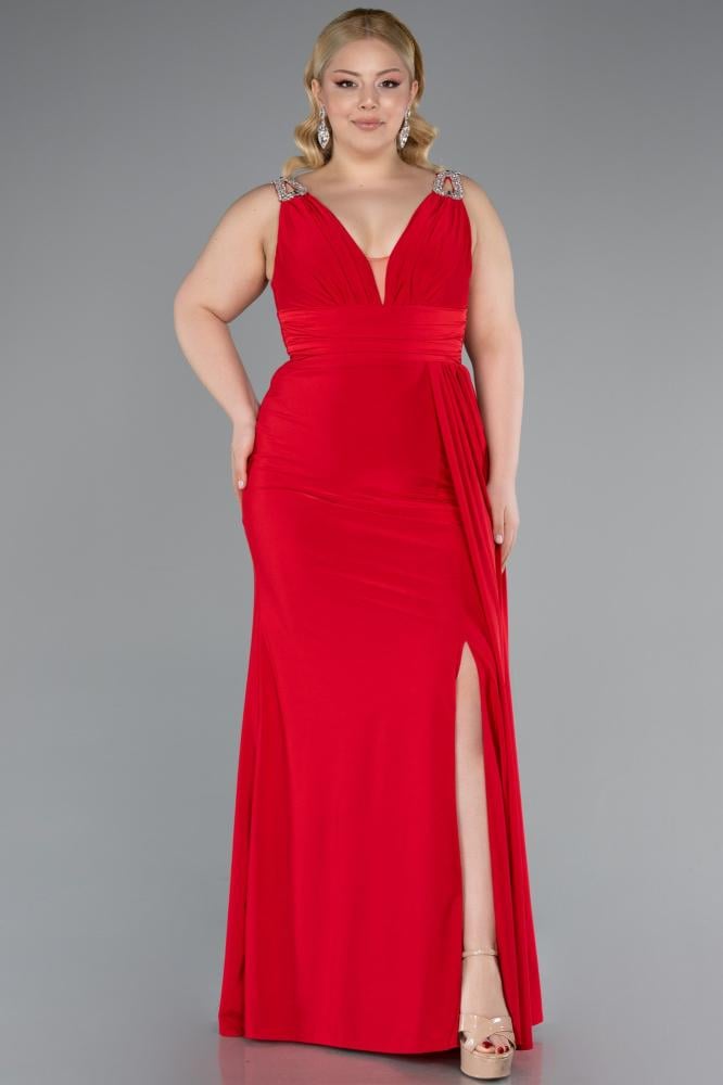 فستان سهرة أنيق بلا أكمام