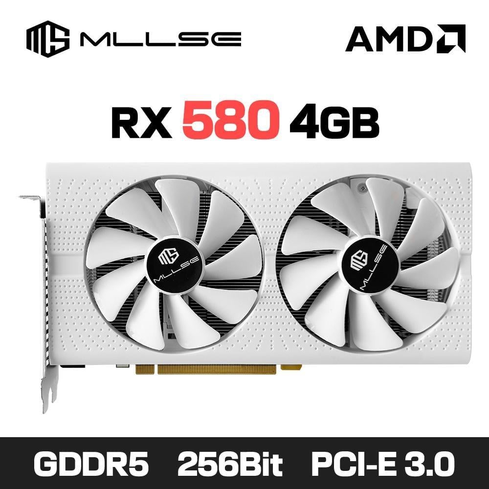 بطاقة فيديو MLLSE AMD RX 580 4GB