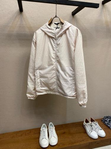 Fendi Soft Beige Windbreaker – Monogram Edition
