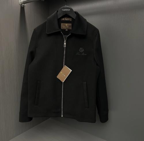 Loro Piana Black Cashmere Jacket