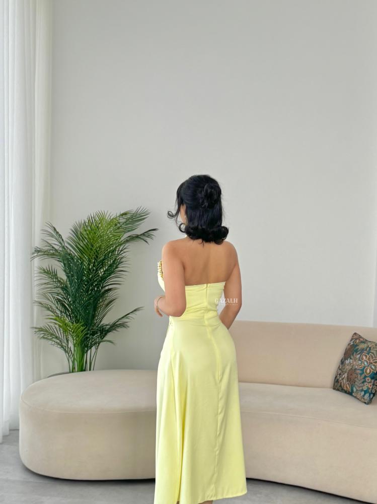 فستان ليموني