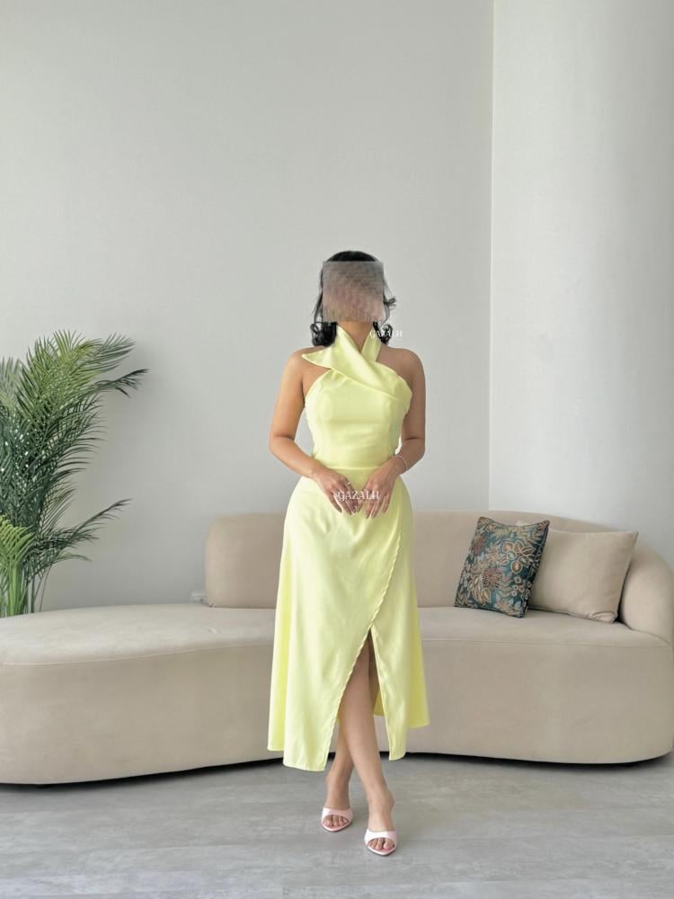 فستان ليموني