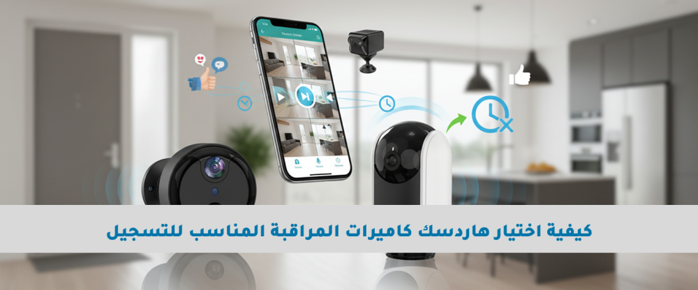 كيفية اختيار هاردسك كاميرات المراقبة المناسب للتسجيل