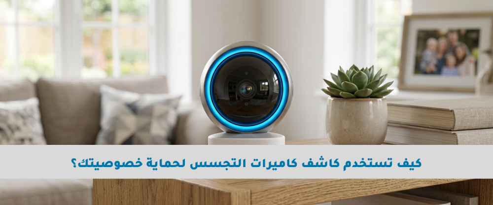 كيف تستخدم كاشف كاميرات التجسس لحماية خصوصيتك؟