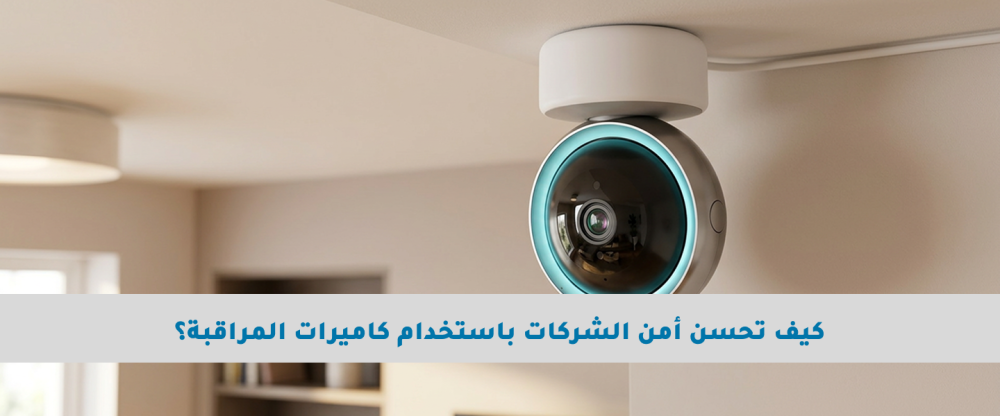 كيف تحسن أمن الشركات باستخدام كاميرات المراقبة؟