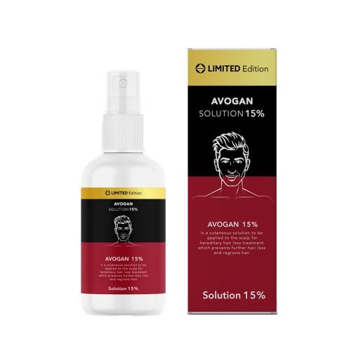 علبه واحده - AVOGAN 15% لتكثيف الشعر - اصدار خاص م...