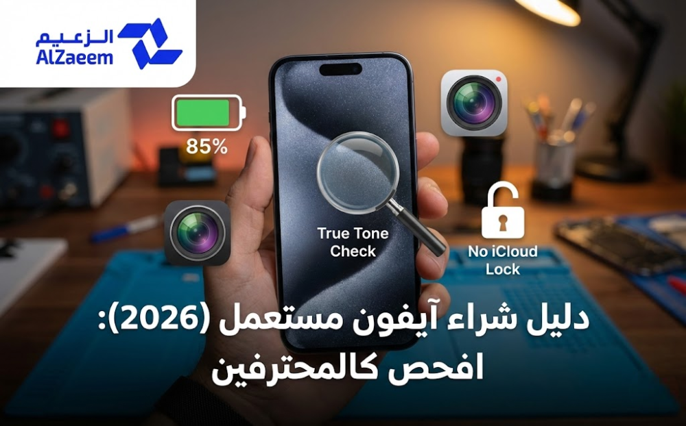 دليل شراء آيفون مستعمل (2026): كيف تختار جهازاً مثالياً وتتجنب الاحتيال؟