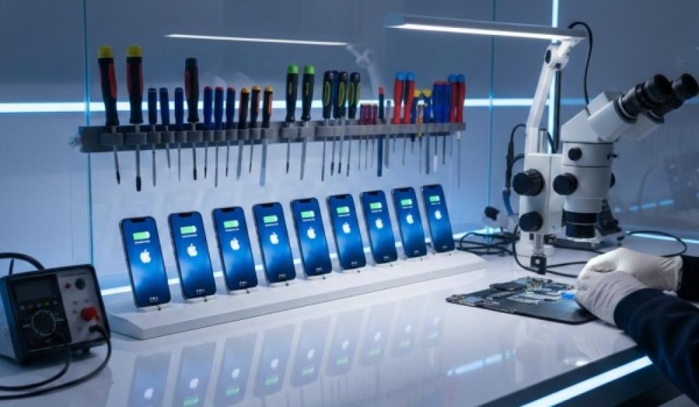 صيانة جوالات الآيفون في الرياض باحترافية في متجر الزعيم للإتصالات