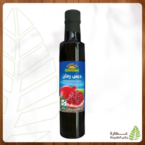 دبس رمان عضوي 250 مل - أرض الطبيعة