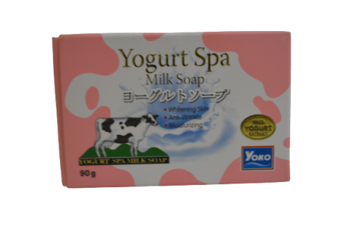 صابونة بالحليب والزبادي