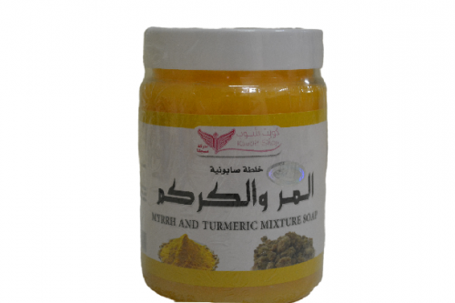 خلطة صابونية المر والكركم 500 مل