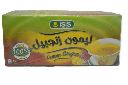مشروب ليمون الزنجبيل isis