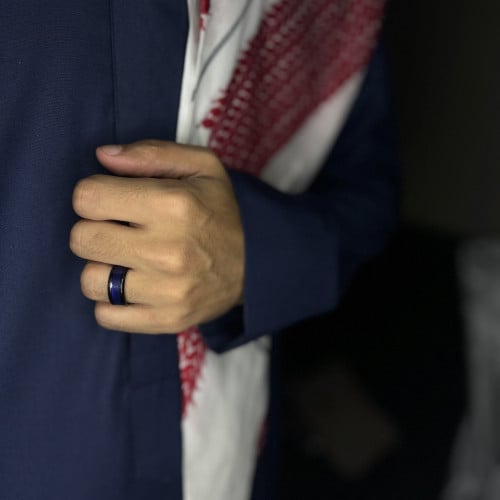 دبله رجالي ازرق غامق