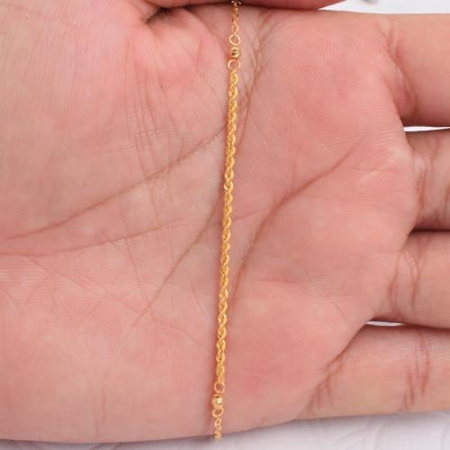 سوارة ذهب - الوزن 0.78 G- عيار 21