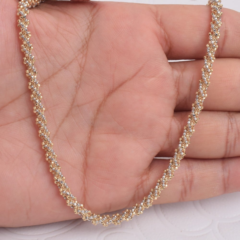 عقد ذهب - الوزن 23.38 G- عيار 18