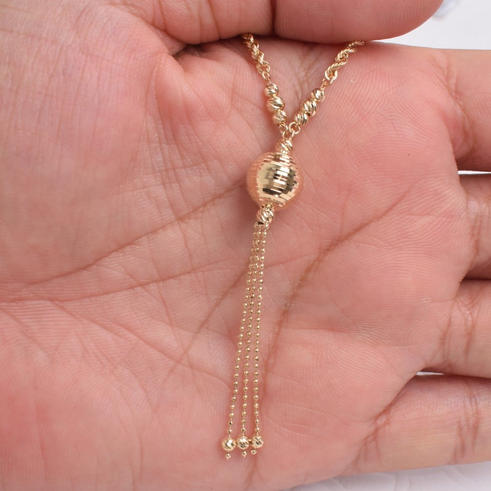 عقد ذهب - الوزن 5.94 G- عيار 18