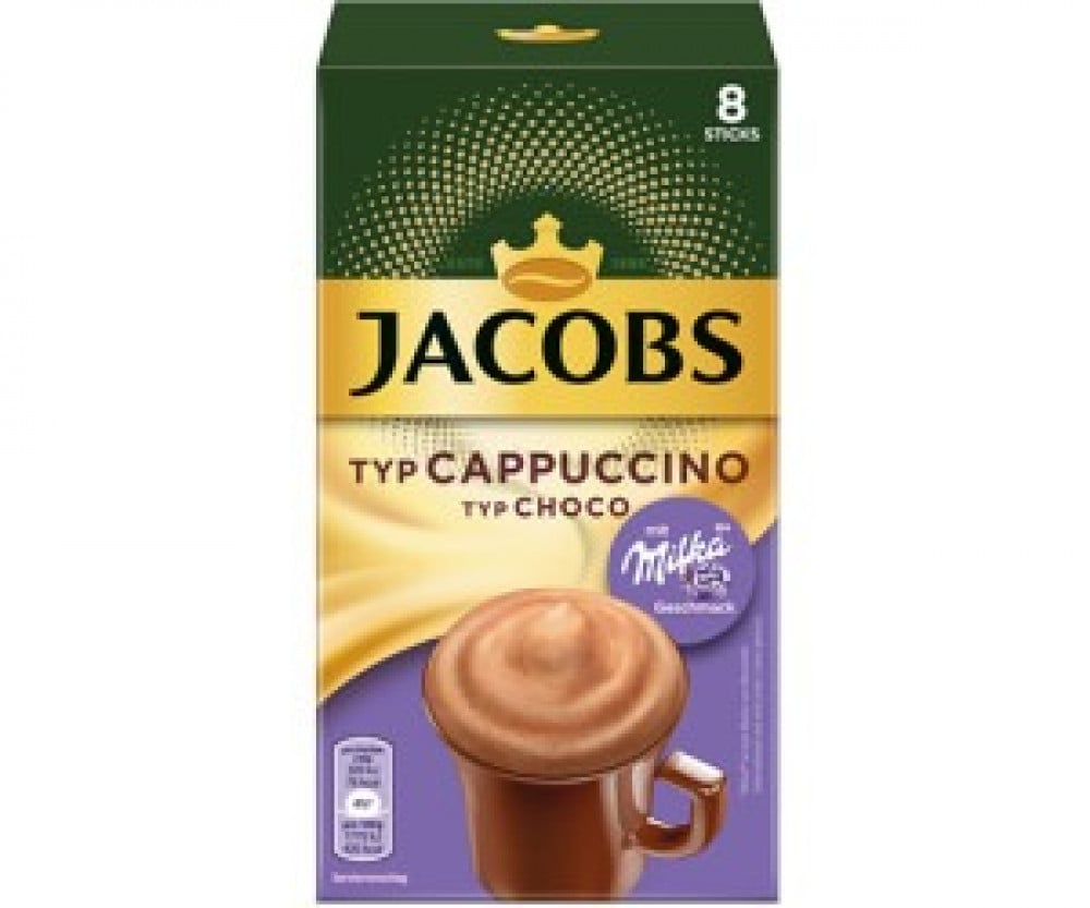 اكياس قهوة جاكوبس كابتشينو شوكولاتة Jacobs Cappuccino
