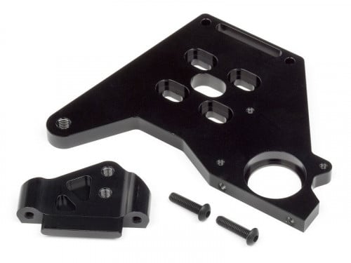 108723 - MOTOR MOUNT SET (6061/BLACK)