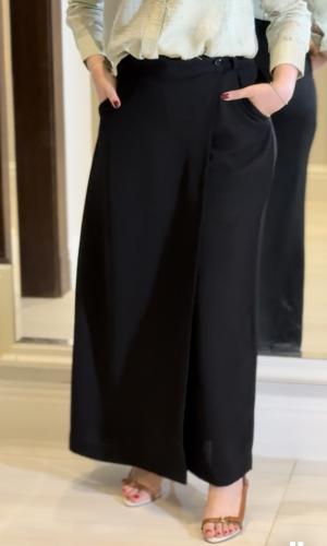 تنوره بنطلون لون اسود