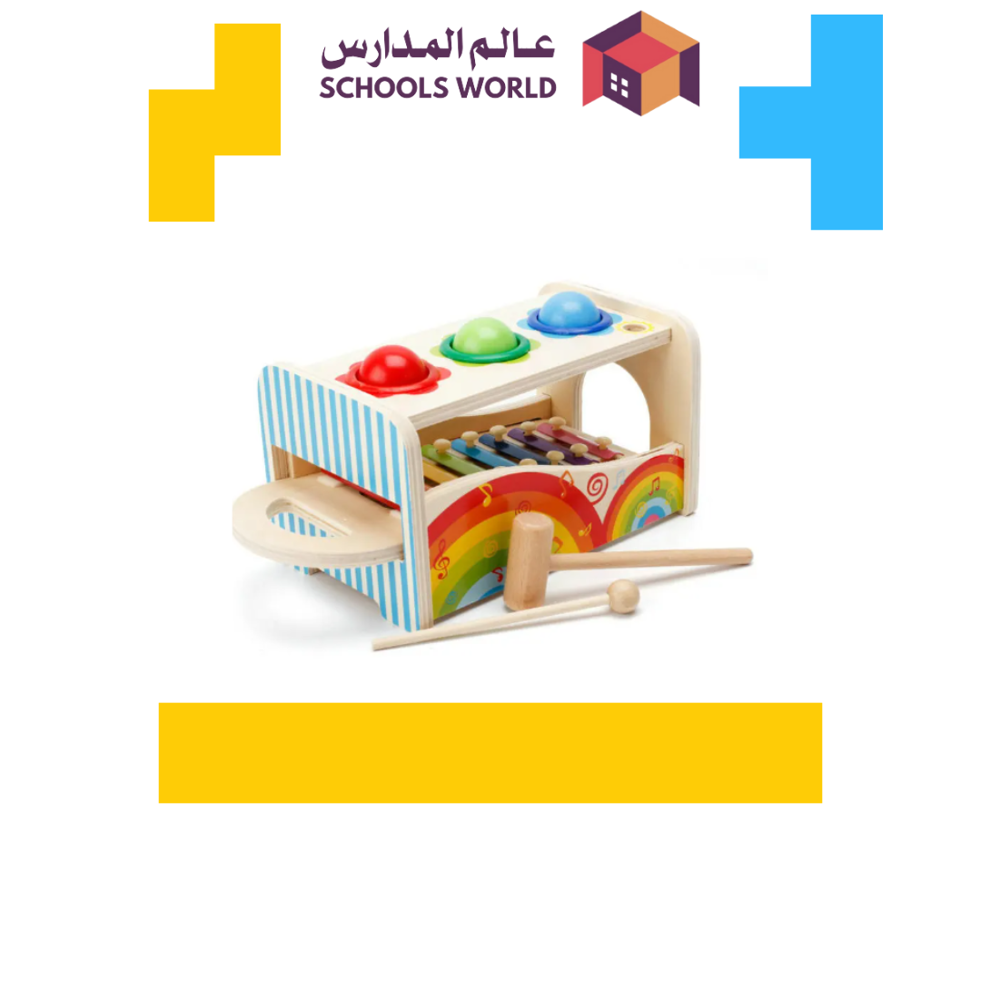 لعبة الطرق مع الموسيقى