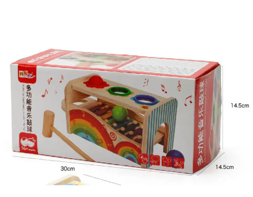 لعبة الطرق مع الموسيقى