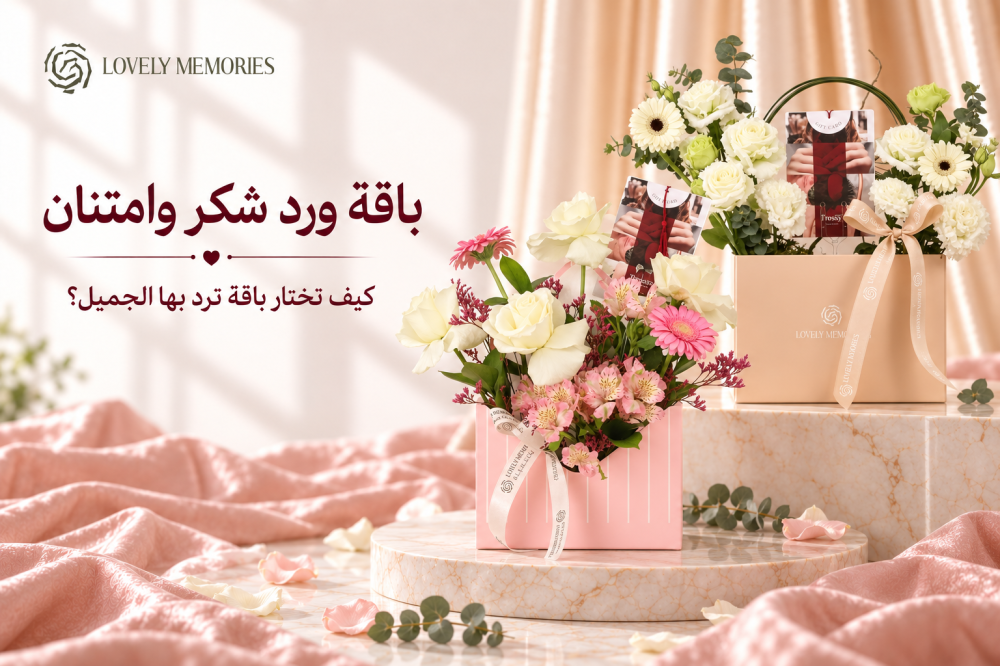 باقة ورد شكر وامتنان.. كيف تختار باقة ترد بها الجميل؟