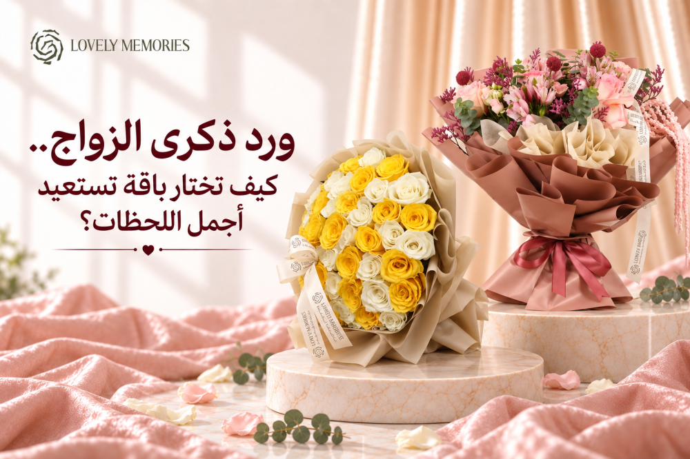 ورد ذكرى الزواج.. كيف تختار باقة تستعيد أجمل اللحظات؟