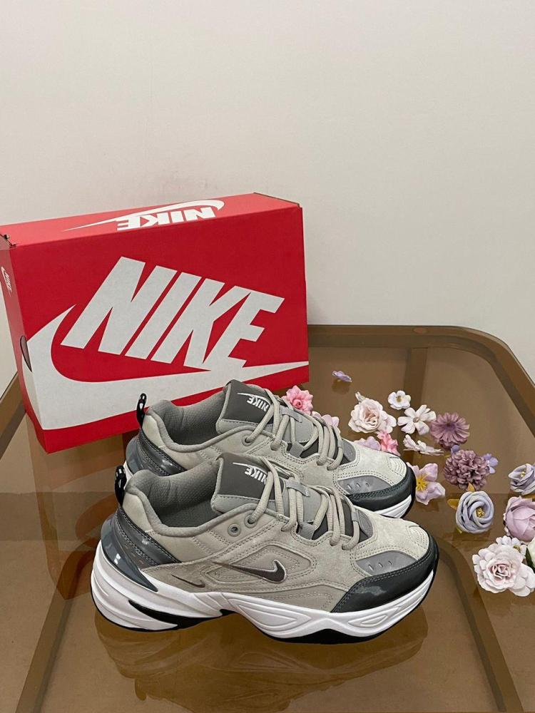 Nike Sneaker Nike M2k Tekno Gris Nike M2K Women's Shoes Grey With