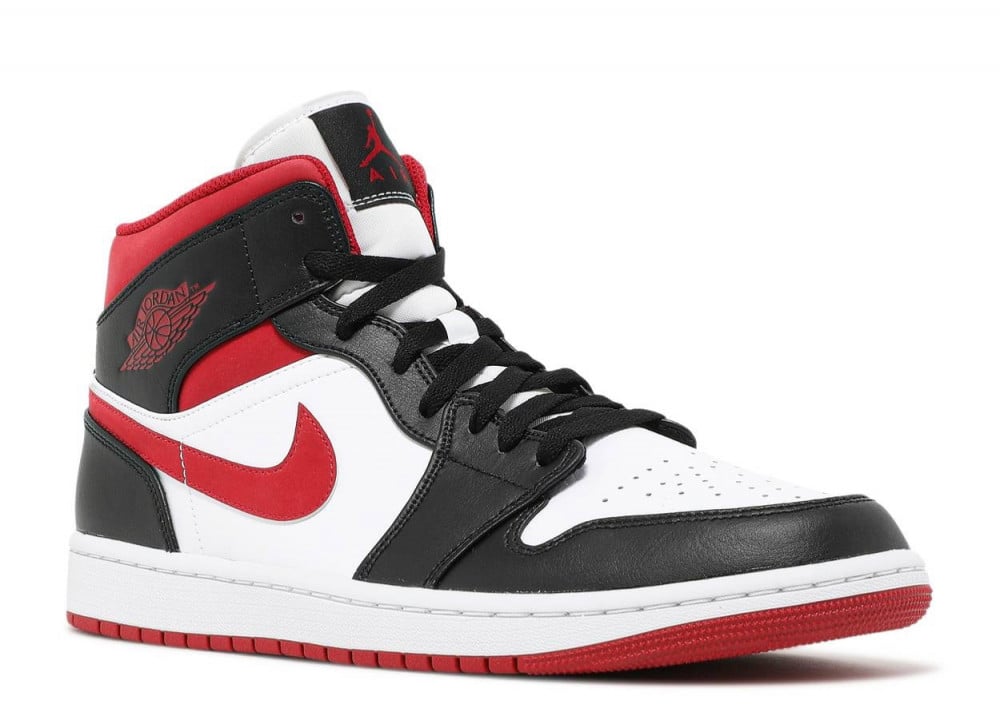 Air Jordan 1 Mid 'Black Gym Red'