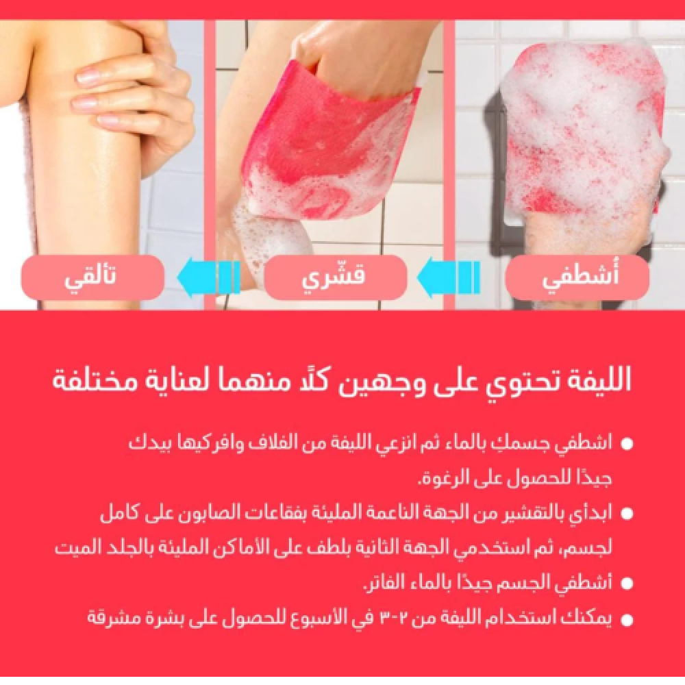 ليفة تصبغات الجلد