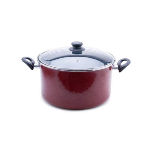 قدر بغطاء زجاجي AUT PRAGA مقاس 30