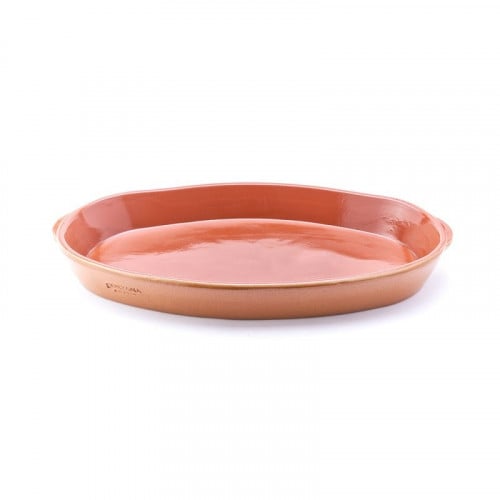 صينية فخار أسباني بيضاوي مقاس 50*32