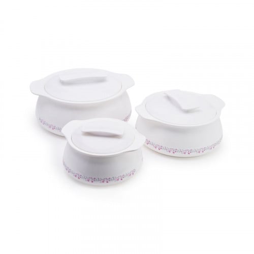 طقم حافظات طعام MILTON  EXOTIQUE ابيض