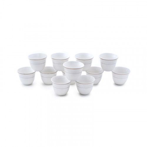 طقم  11 فنجان قهوة BONECHAINA