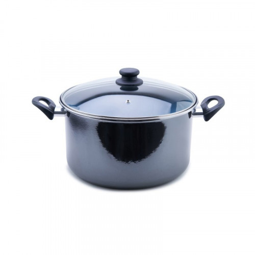 قدر بغطاء زجاج CRYSTAL مقاس 30