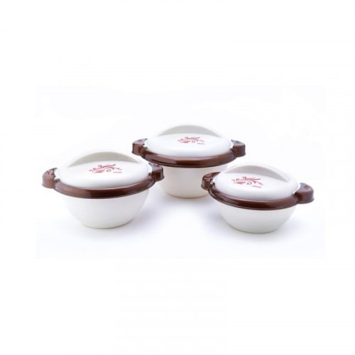 طقم حافظات طعام MILTON NOVA أبيض