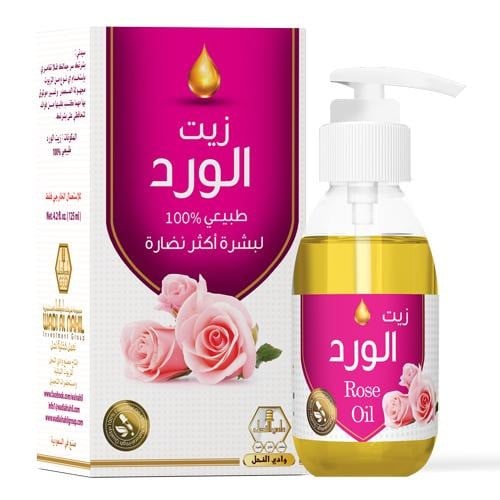 زيت الورد الطبيعي