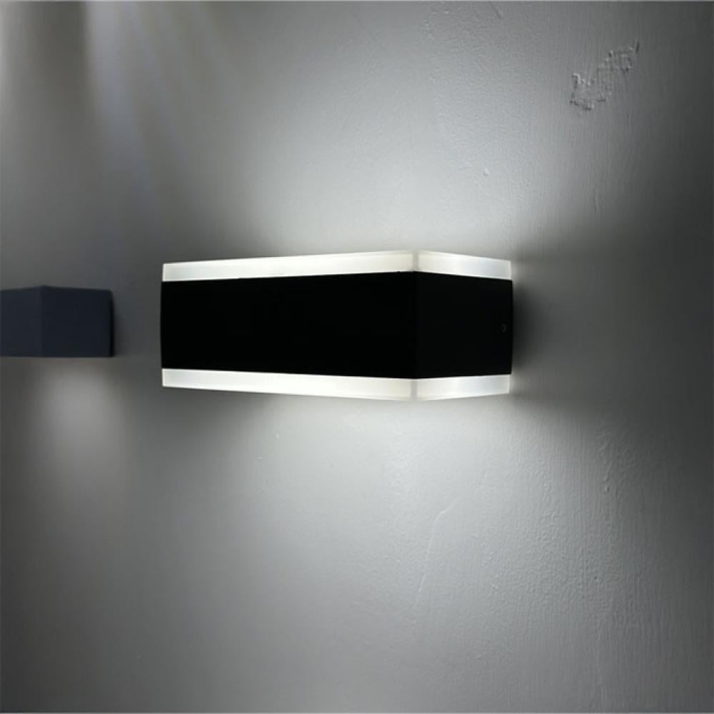 Modern wall cover, 24 watt, black aluminum, Osram C3183