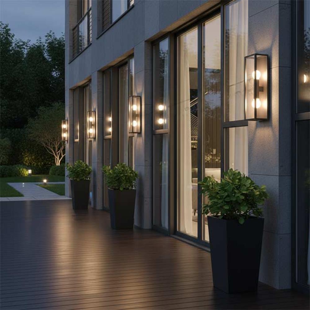 جداري سونا أسود شفاف  - LWA0846