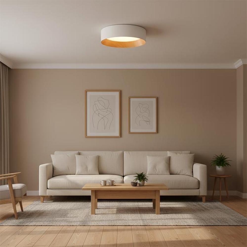 لطش دوو أبيض وخشبي - C0230