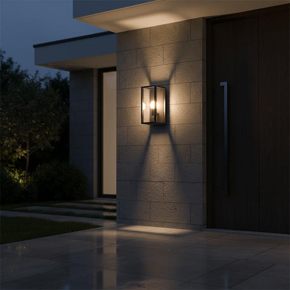 جداري سونا أسود شفاف  - LWA0846