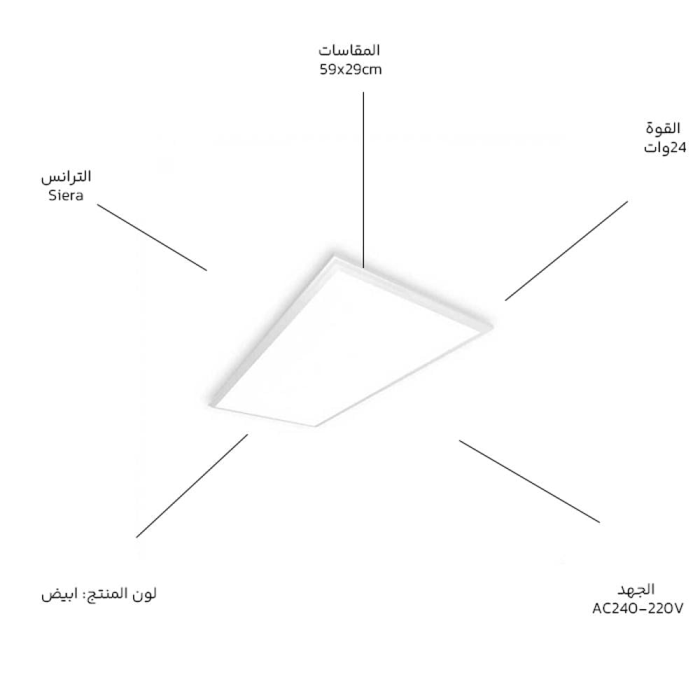 60x30 quality panel, 24W