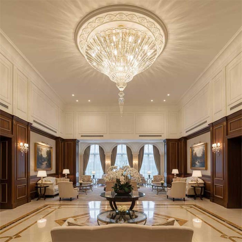 Crystal Ceiling Flush Light – Model 9032