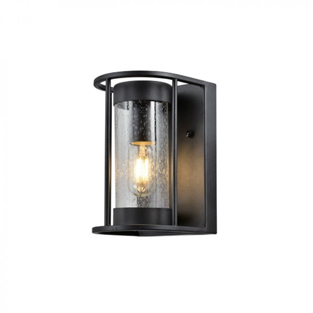 Black outdoor wall light - 2424