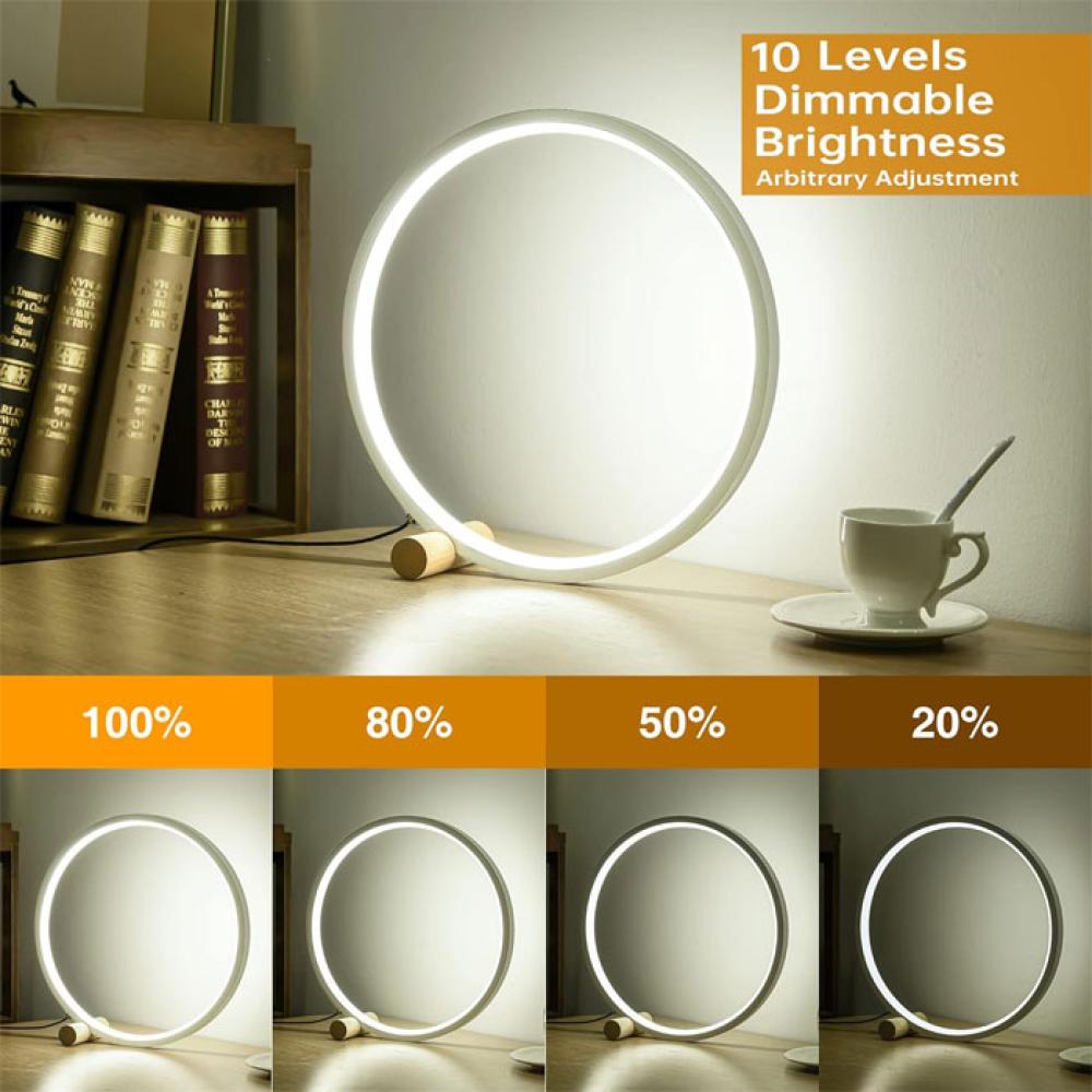 Ring white lamp 10 watt 32 cm LCT003