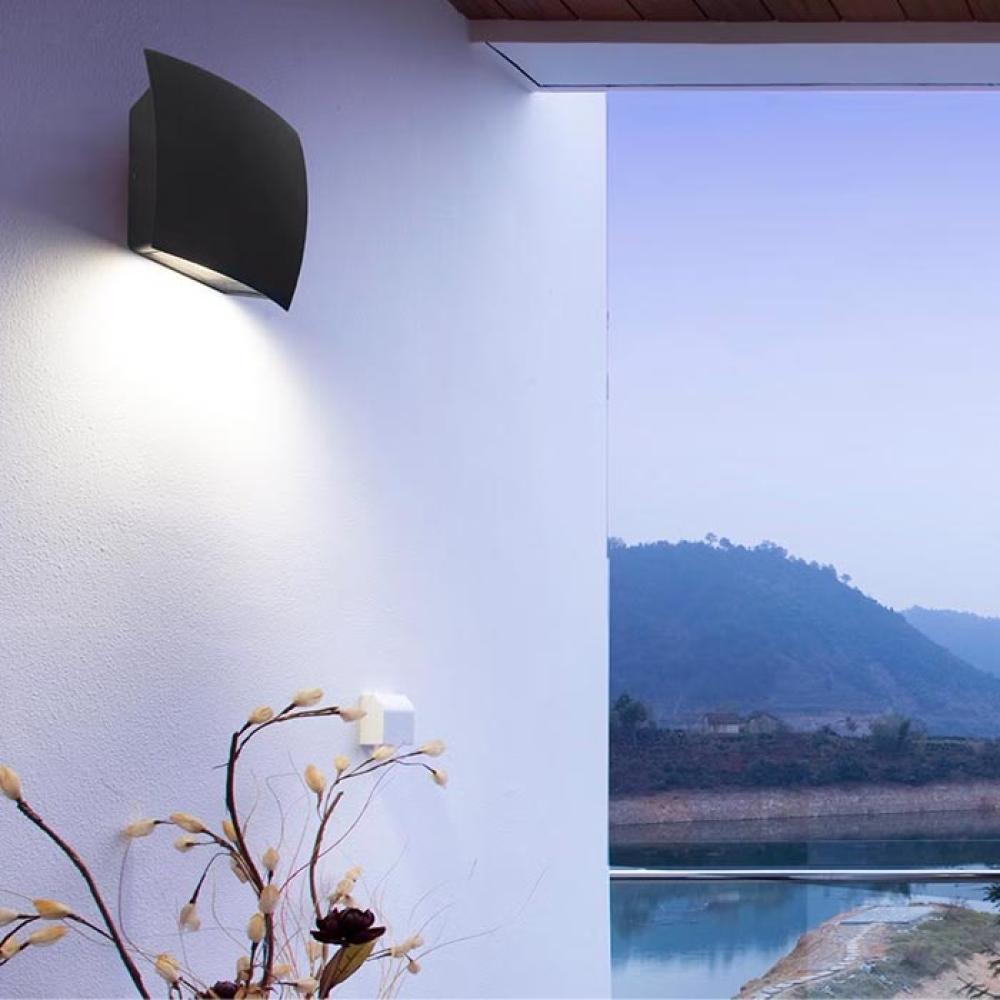 جداري ليد داون أسود 2 وات DHL-1327