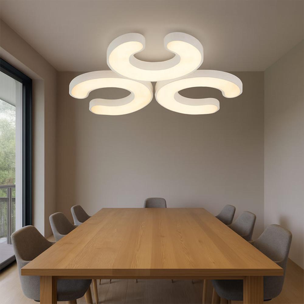 إنارة سقفية ليد تربل سي 632-0101-XD