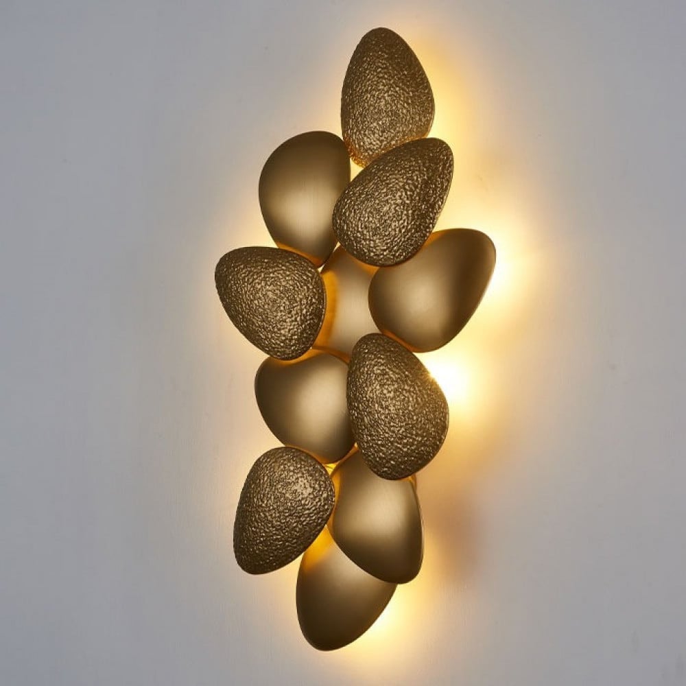 Ketra Gold Wall Light - 9550