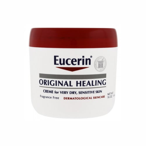 Eucerin، كريم للبشرة الجافة جدًا، والحساسة، خالي من العطر، (454 ج
