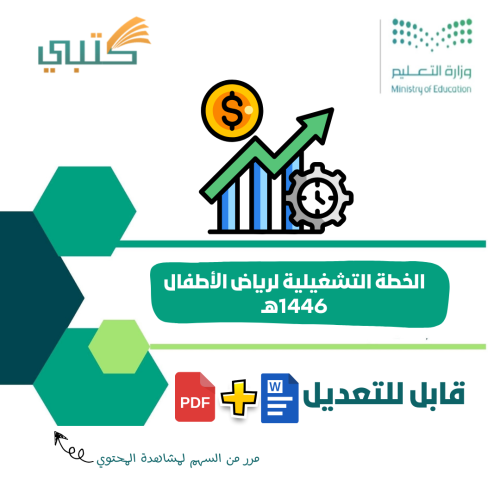 الخطة التشغيلية لرياض الأطفال للعام الدراسي ١٤٤٦ ه...